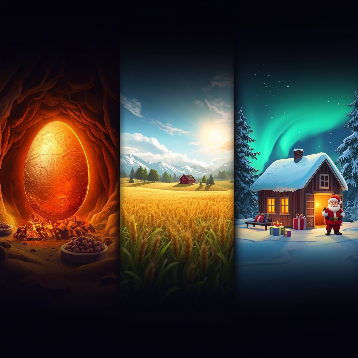 Fjord-Games illustrasjon for sosialt casino